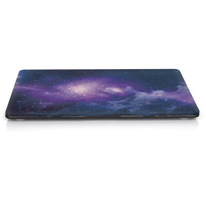 UESWILL Retina 12-inch Galaxy Pattern Hard Shell Case Cover Compatible with MacBook 12 inch (Model: A1534) + Microfibre Cleaning Cloth, Nebula/Purple - Image 5
